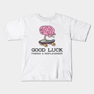 Skating brain Kids T-Shirt